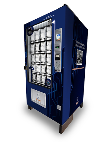 Vending machine con tienda en linea y Wallet